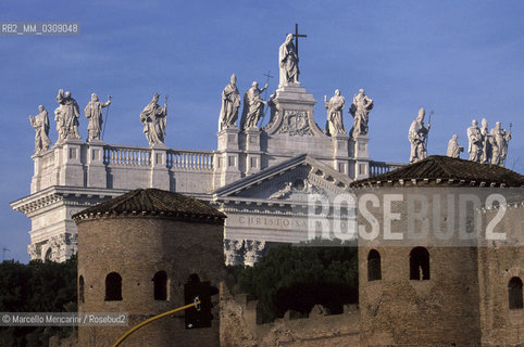 Rome, Basilica of San Giovanni in Laterano and Aurelian Wall / Roma, Basilica di San Giovanni fuori le mura e mura aureliane - ©Marcello Mencarini/Rosebud2