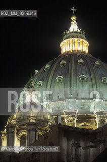 Rome, January 2000. Saint Peters Basilica / Roma, gennaio 2000. Basilica di San Pietro - ©Marcello Mencarini/Rosebud2