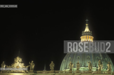 Rome, January 2000. Saint Peters Basilica / Roma, gennaio 2000. Basilica di San Pietro - ©Marcello Mencarini/Rosebud2