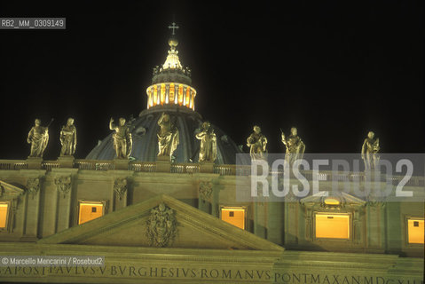 Rome, January 2000. Saint Peters Basilica / Roma, gennaio 2000. Basilica di San Pietro - ©Marcello Mencarini/Rosebud2