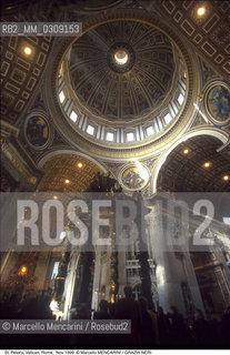 Vatican City, Interior of St. Peters Basilica / Città del Vaticano, Interno della Basilica di San Pietro - ©Marcello Mencarini/Rosebud2