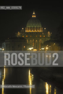 Rome, January 2000. Saint Peters Basilica / Roma, gennaio 2000. Basilica di San Pietro - ©Marcello Mencarini/Rosebud2