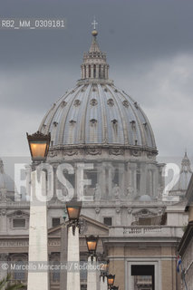 Rome, St. Peters Basilica view from via della Conciliazione / Roma, La Basilica di San Pietro vista da via della Conciliazione - ©Marcello Mencarini/Rosebud2