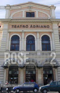 Rome. Adriano Movie Theater in piazza Cavour / Roma cinema-teatro Adriano in piazza Cavour - ©Marcello Mencarini/Rosebud2