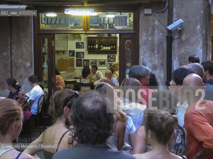 Roma, Pizzeria Baffetto in via del Governo vecchio - ©Marcello Mencarini/Rosebud2