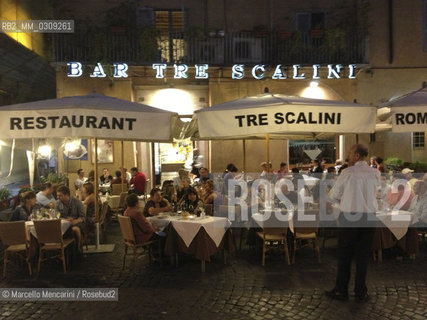 Roma, bar Tre scalini in piazza Navona - ©Marcello Mencarini/Rosebud2