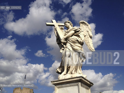Rome, Statue on Ponte SantAngelo / Roma, Statua sul ponte SantAngelo - ©Marcello Mencarini/Rosebud2