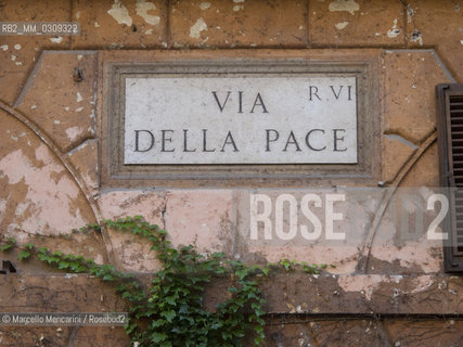 Roma, Via della Pace - ©Marcello Mencarini/Rosebud2