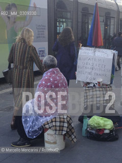 Rome, Homeless in Largo Argentina / Roma, Clochard in Largo Argentina - ©Marcello Mencarini/Rosebud2