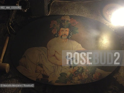 Roma, Jonathans Angels Pub on Via della Fossa near Piazza Navona. Portrait of founder / Roma, Jonathans Angels Pub in via della Fossa, vicino a Piazza Navona. Ritratto del fondatore - ©Marcello Mencarini/Rosebud2