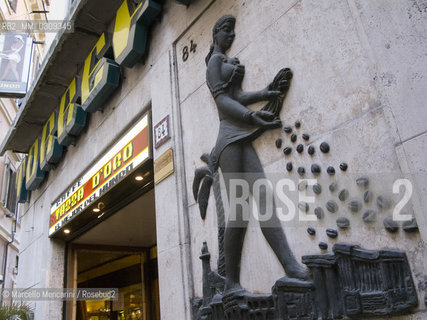 Rome, Caffè Tazza dOro, a famous coffee shop founded in 1946 near Pantheon / Roma, Caffè Tazza doro, fondato nel 1946 vicino sal Pantheon - ©Marcello Mencarini/Rosebud2