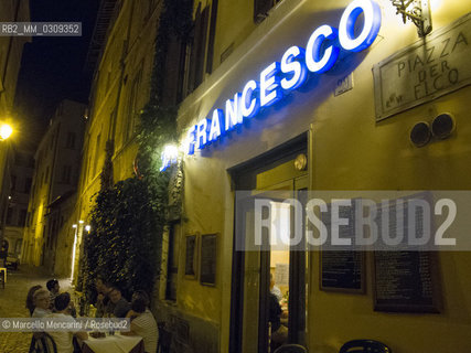 Rome, Da Francesco Reataurant / Roma, Trattoria Da Francesco - ©Marcello Mencarini/Rosebud2