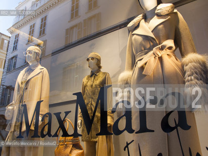Roma, Show room Max Mara in via Condotti - ©Marcello Mencarini/Rosebud2