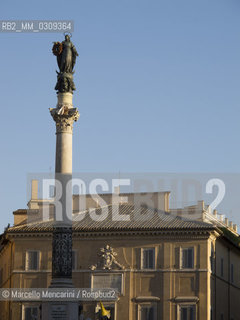 Rome, Column of the Immaculate Conception in Piazza di Spagna / Roma, Colonna dellImmacolata in piazza di Spagna - ©Marcello Mencarini/Rosebud2