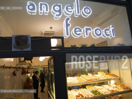 Rome, butcher-delicatessen Angelo Feroci in Via della Maddalena / Roma, Macelleria-gastronomia Angelo Feroci in via della Maddalena - ©Marcello Mencarini/Rosebud2
