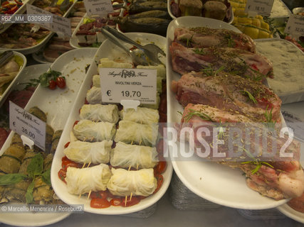 Rome, butcher-delicatessen Angelo Feroci in Via della Maddalena / Roma, Macelleria-gastronomia Angelo Feroci in via della Maddalena - ©Marcello Mencarini/Rosebud2