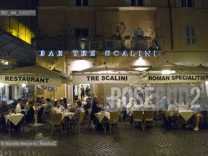 Roma, Bar Tre scalini in piazza Navona - ©Marcello Mencarini/Rosebud2