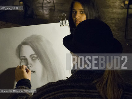 Rome, Painter making a portrait in Piazza Navona / Roma, Pittore che fa un ritratto in piazza Navona - ©Marcello Mencarini/Rosebud2