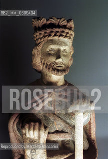 Rome, Palazzo Venezia, Romei e Giubilei (Pilgrims and Jubilees) Exhibition, 2000. St. Jacob, Santiago de Compostela, Museo Arqueologico de la Catedral (13th century) / Roma, Palazzo Venezia, Mostra Romei e Giubilei, 2000. San Giacomo, Santiago de Compostela, Museo Archeologico de la Catedral (13 ° secolo) - Reproduced by Marcello Mencarini
/Rosebud2