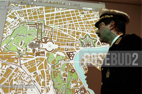 Rome, 1999. Jubilee Agency Situation room / Roma, 1999. Sala operativa dellAgenzia per il Giubileo - ©Marcello Mencarini/Rosebud2