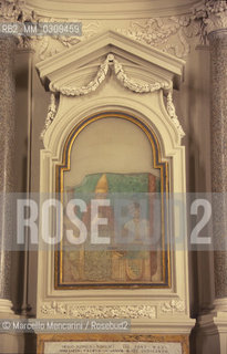 Rome, Basilica of Saint John Lateran, fresco of pope Bonifacio VIII proclaiming the Holy Year of 1300 (attributed to Giotto) / Roma, Basilica di San Giovanni in Laterano, affresco di papa Bonifacio VIII che proclama il giubileo del 1300 (attribuito a Giotto) - ©Marcello Mencarini/Rosebud2