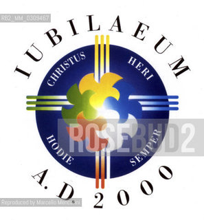 Jubilee 2000 official logo / Logo ufficiale del Giubileo - Reproduced by Marcello MENCARINI
/Rosebud2