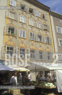 Salzburg, 1989. Mozarts birthplace / Salisburgo, 1989. Casa natale di Mozart - ©Marcello Mencarini/Rosebud2