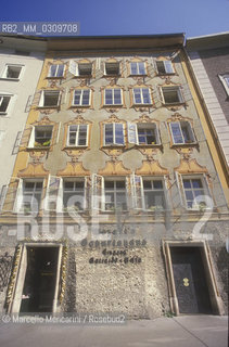 Salzburg, 1989. Mozarts birthplace / Salisburgo, 1989. Casa natale di Mozart - ©Marcello Mencarini/Rosebud2