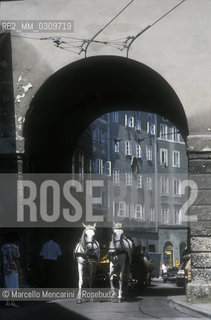 Salzburg, 1989. Carriage / Salisburgo, 1989. Carrozza - ©Marcello Mencarini/Rosebud2