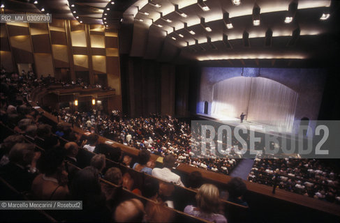 Salzburg, 1989. Interior view of the Grosses Festspielhaus (Large Festival Hall) / Salisburgo, 1989. Interno dellla Grosses Festspielhaus (Grande Teatro dellOpera del Festival di Salisburgo) - ©Marcello Mencarini/Rosebud2