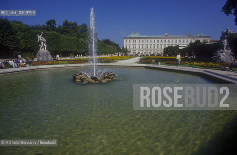 Salzburg, 1989. Mirabell Palace (Schloss Mirabell) / Salisburgo, 1989. Castello di Mirabell (Schloss Mirabell) - ©Marcello Mencarini/Rosebud2
