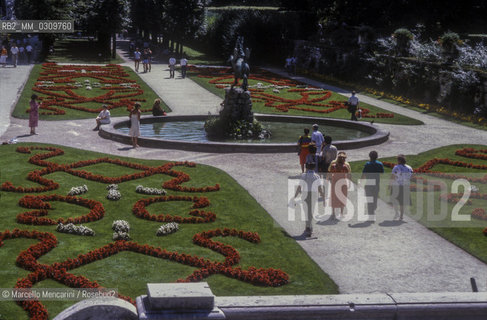 Salzburg, 1989. Mirabell Palace (Schloss Mirabell) / Salisburgo, 1989. Castello di Mirabell (Schloss Mirabell) - ©Marcello Mencarini/Rosebud2
