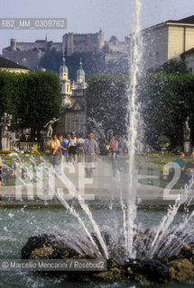 Salzburg, 1989. Mirabell Palace (Schloss Mirabell) / Salisburgo, 1989. Castello di Mirabell (Schloss Mirabell) - ©Marcello Mencarini/Rosebud2