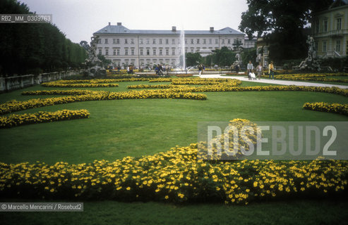 Salzburg, 1989. Mirabell Palace (Schloss Mirabell) / Salisburgo, 1989. Castello di Mirabell (Schloss Mirabell) - ©Marcello Mencarini/Rosebud2