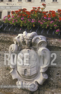 Salzburg, 1989. coat of arms of the city / Salisburgo, 1989. Stemma della città - ©Marcello Mencarini/Rosebud2