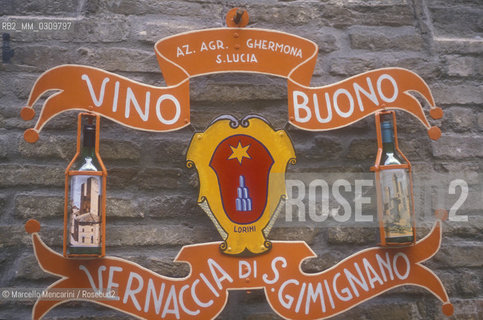 SAN GIMIGNANO winery / Azienda vinicola di SAN GIMIGNANO  - ©Marcello Mencarini/Rosebud2