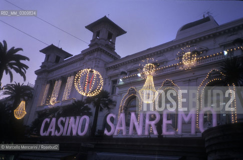 SANREMO Casino / Casinò di Sanremo - ©Marcello Mencarini/Rosebud2