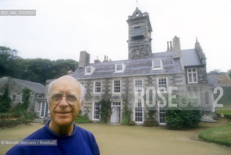 Island of Sark, 1994. Michel Beaumont 22nd seigneur of Sark / Isola di Sark, 1994. Michel Beaumont 22° signore di Sark - ©Marcello Mencarini/Rosebud2