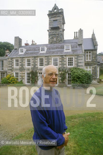 Island of Sark, 1994. Michel Beaumont 22nd seigneur of Sark / Isola di Sark, 1994. Michel Beaumont 22° signore di Sark - ©Marcello Mencarini/Rosebud2