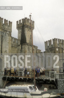 SIRMIONE on the Lake Garda (Italy). Castello Scaligero / SIRMIONE, Lago di Garda. Castello Scaligero - ©Marcello Mencarini/Rosebud2