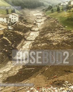 Val di Stava (Trentino, Italy) after the landslide in 1985 / Val di Stava (Trentino), dopo la frana del 1985 - ©Marcello Mencarini/Rosebud2