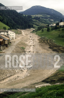 Val di Stava (Trentino, Italy) after the landslide in 1985 / Val di Stava (Trentino), dopo la frana del 1985 - ©Marcello Mencarini/Rosebud2