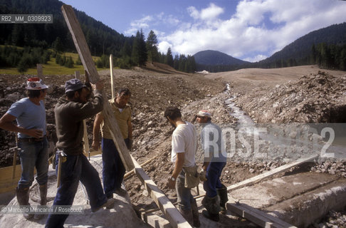 Val di Stava (Trentino, Italy) after the landslide in 1985 / Val di Stava (Trentino), dopo la frana del 1985 - ©Marcello Mencarini/Rosebud2