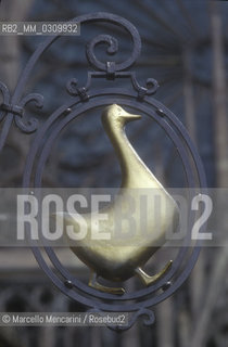 STRASBOURG, sign of a foie gras shop / STRASBURGO, Insegna di un negozio di foie gras - ©Marcello Mencarini/Rosebud2