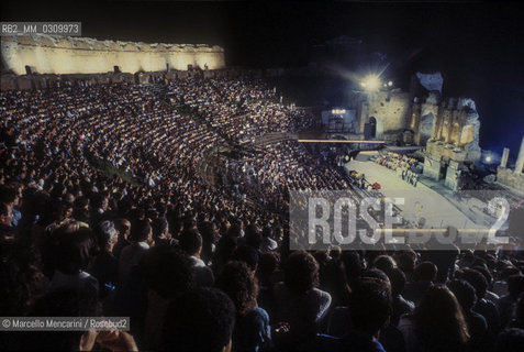 TAORMINA in Sicily, Italy. Greek-Roman Theater / TAORMINA (Messina). teatro greco-romano - ©Marcello Mencarini/Rosebud2