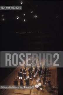 Orchestra in the Auditorium Gianni Agnelli at Lingotto in Turin / Orchestra nellAuditorium Gianni Agnellli al Lingotto di Torino - ©Marcello Mencarini/Rosebud2