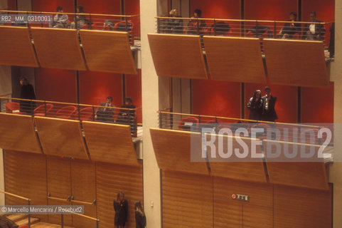 Auditorium Gianni Agnelli at Lingotto in Turin. Box seats / Auditorium Gianni Agnellli al Lingotto di Torino. Palchi - ©Marcello Mencarini/Rosebud2