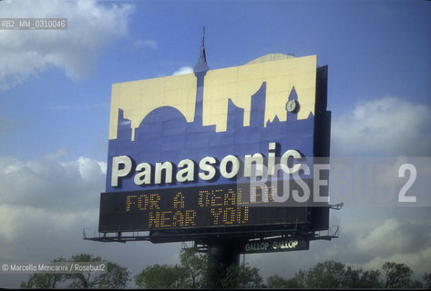 TORONTO, Panasonic billboard / TORONTO, Cartellone pubblicitario Panasonic - ©Marcello Mencarini/Rosebud2