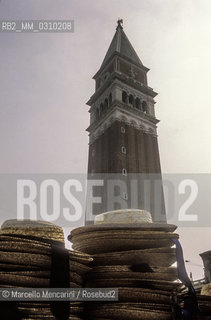 Venice, about 1990. Saint Marks bell tower / Venezia, 1990 circa. Campanile di San Marco - ©Marcello Mencarini/Rosebud2