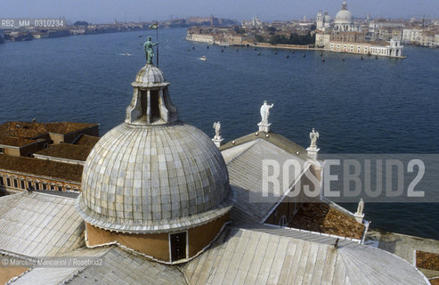 Venice, about 1990. Dome of the San Giorgio Church on the San Giorgio Island / Venezia, 1990. Cupola della chiesa di San Giorgio sullisola di san Giorgio - ©Marcello Mencarini/Rosebud2